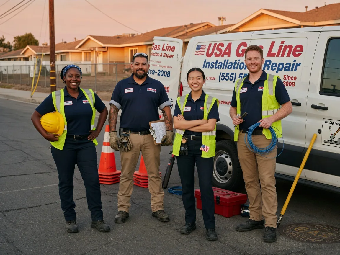 Gas Line Installation company in West Frankfort, IL